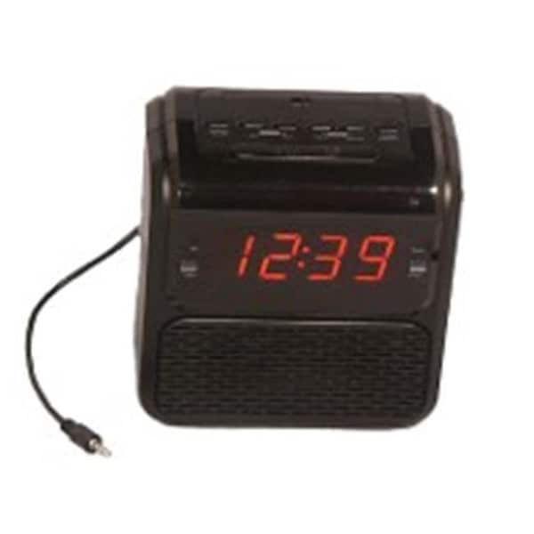 Sonnet Sonnet R-1617 0.9 in. Single Day Alarm LED Clock Radio with Aux in Cord; Black R-1617 - main
